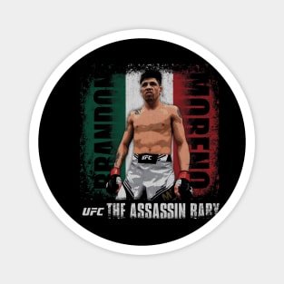 Brandon Moreno Mexican Flag Magnet